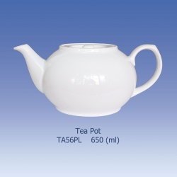茶壺 TA56PL(650ML)、客製化茶具茶壺多色LOGO文字印刷